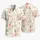 Soft Pink Blossom Garden Motifs for Beach Vacations and Resort Weekends, Modern Men Hawaiian Shirt - 5