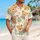 Sleepy Bear Faces With Tropical Leaves For Playful Vacation Days Everywhere, Men And Women Hawaiian Shirt - 6