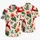 Red Reindeer With Palm Fronds for Tropical Holiday Gatherings and Festive Vacations Hawaiian Shirt - 5