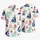 Nautical Sailboats, Anchors and Lifebuoys for Coastal Vacations and Summer Weekends Hawaiian Shirt - 5