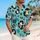Teal Leopard Spots Tropical Resort Style For Beach Vacations And Casual Weekends Hawaiian Shirt - 6