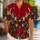 Christmas Wreath, Antlers and Snowflakes for Festive Holiday Gatherings and Winter Gifts Hawaiian Shirt - 1