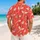 Red Rosebud Vines for Beach Vacations and Resort Weekends, Men’s Summer Wear Hawaiian Shirt - 2