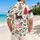 Christmas Reindeer And Pine Tree Celebration For Holiday Beach Vacations For Men Hawaiian Shirt - 2