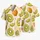 Kiwi Fruit and Palm Frond Motifs for Sunny Beach Getaways and Island Vacations for Men Hawaiian Shirt - 5