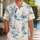 Blue Watercolor Tropical Wetland Herons For Beach Vacations And Island Getaways Hawaiian Shirt - 1