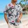 Christmas Shark Santa Hat Ocean Holiday Gift Idea For Beach Lovers And Shark Fans Hawaiian Shirt - 6