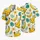 Yellow Banana Tropics for Beach Vacations and Island Getaways, Men’s Summer Style Hawaiian Shirt - 5