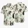 Playful Black And White Puppy Faces For Beach Holidays, Cruises, And Summer Getaways Hawaiian Shirt - 5