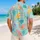 Pastel Heart Birds for Beach Holidays and Island Getaways, Cheerful Gift Idea for Families Hawaiian Shirt - 2