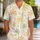 Pastel Palm Tree Oasis for Sunny Beach Escapes and Relaxed Island Getaways for Men Hawaiian Shirt - 1