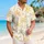 Pastel Palm Tree Oasis for Sunny Beach Escapes and Relaxed Island Getaways for Men Hawaiian Shirt - 6
