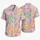 Pastel Teddy Bears With Tropical Blooms for Beach Holidays and Summer Lounging Getaways Hawaiian Shirt - 5