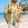Avocado Tropical Fruit Scene for Beach Getaways and Relaxed Summer Vacation Wear for Men Hawaiian Shirt - 6
