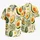 Avocado Tropical Fruit Scene for Beach Getaways and Relaxed Summer Vacation Wear for Men Hawaiian Shirt - 5