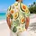 Avocado Tropical Fruit Scene for Beach Getaways and Relaxed Summer Vacation Wear for Men Hawaiian Shirt - 2