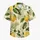Lemon Green Leaf Tropical Style for Beach Vacations, Resort Outings and Summer Days Hawaiian Shirt - 7