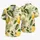 Lemon Green Leaf Tropical Style for Beach Vacations, Resort Outings and Summer Days Hawaiian Shirt - 5