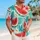 Watermelon Slice Tropical Motifs for Summer Getaways and Beach Days for Men Hawaiian Shirt - 6