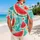 Watermelon Slice Tropical Motifs for Summer Getaways and Beach Days for Men Hawaiian Shirt - 2
