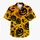 Halloween Pumpkin Bat Moon Motifs for Autumn Vacations, Costume Events and Men's Parties Hawaiian Shirt - 7