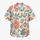 Coral Sunburst Flowers and Sage Leaves for Resort Getaways and Island Weekends for Him Hawaiian Shirt - 7