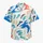 Abstract Coastal Brush Marks for Beach Vacations, Resort Weekends, and Everyday Wear Hawaiian Shirt - 7