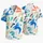 Abstract Coastal Brush Marks for Beach Vacations, Resort Weekends, and Everyday Wear Hawaiian Shirt - 5