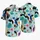 Colorful Cow Faces and Tropical Blossoms for Beach Holidays, Cruises, and Summer Parties Hawaiian Shirt - 5