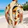Abstract Cubist Faces Beach Vacation Style for Men Summer Resort Getaway Travel Looks Hawaiian Shirt - 2