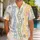 Pastel Zigzag Polka Dot Resort Style for Sunny Coastal Getaways and Island Weekends Hawaiian Shirt - 1