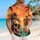 Tropical Skull Lagoon Sunset Escape for Beach Holidays and Island Vacation Style Hawaiian Shirt - 6