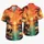 Tropical Skull Lagoon Sunset Escape for Beach Holidays and Island Vacation Style Hawaiian Shirt - 5