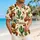 Sombrero Guitarist And Cactus Fiesta Scene For Beach Vacations And Summer Parties Hawaiian Shirt - 6