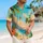 Tropical Beach Birds And Palm Cove For Sunny Vacation Days, Island Travel, And Men Hawaiian Shirt - 6