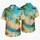 Tropical Beach Birds And Palm Cove For Sunny Vacation Days, Island Travel, And Men Hawaiian Shirt - 5