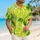 Lime Citrus Slice Resort Style for Summer Vacations, Casual Island Days, Fruit Lovers Hawaiian Shirt - 6