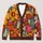 Retro Floral Blooms for Everyday Layering and Vacation Style for Plus Size Women All-over Print Knitted Cardigan - 1