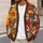 Retro Floral Blooms for Everyday Layering and Vacation Style for Plus Size Women All-over Print Knitted Cardigan - 5