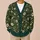 Vintage Cream Wildflower Meadow For Autumn Layering And Weekend Travel For Women All-over Print Knitted Cardigan - 6