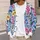 Colorful Botanical Flowers And Butterflies For Spring Vacation And Everyday Style For Women All-over Print Knitted Cardigan - 5