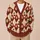 Cherry Floral Argyle Style for Autumn Dates and Vacations, Women’s Vintage Layering All-over Print Knitted Cardigan - 6