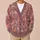 Delicate Wildflower Blooms for Autumn Layering and Vacation Date Looks for Women All-over Print Knitted Cardigan - 6