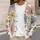 Abstract Floral Blooms in Soft Pastels for Casual Autumn Outings and Vacation Style All-over Print Knitted Cardigan - 5