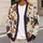 Halloween Pumpkins, Black Cats And Witch Hats For Autumn Gatherings, Women's Style All-over Print Knitted Cardigan - 5