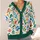 Colorful Botanical Leaf Motifs for Casual Autumn Layering and Everyday Women’s Style All-over Print Knitted Cardigan - 4