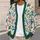 Colorful Botanical Leaf Motifs for Casual Autumn Layering and Everyday Women’s Style All-over Print Knitted Cardigan - 5