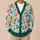Colorful Botanical Leaf Motifs for Casual Autumn Layering and Everyday Women’s Style All-over Print Knitted Cardigan - 6