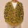 Mustard Heart Leopard Motif For Date Nights And Weekend Getaways With Everyday Charm All-over Print Knitted Cardigan - 6