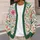 Colorful Wildflower Botanical Style for Spring Garden Lovers and Nature Loving Women All-over Print Knitted Cardigan - 5